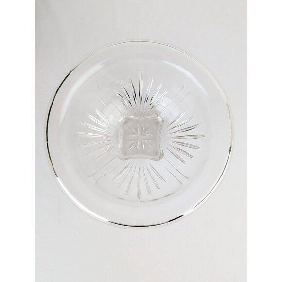 Depression Era Clear & Yellow Amber Glass Mixing Bowl Set 1930s Federal Glass - Picture 5 of 9